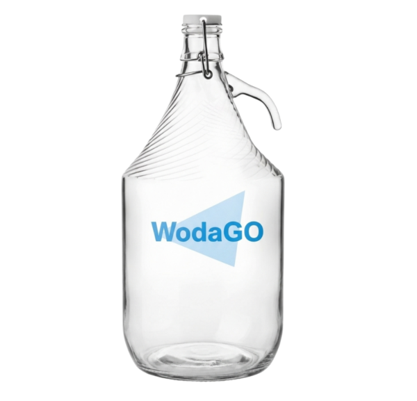 Butelka szklana 5L Wodago